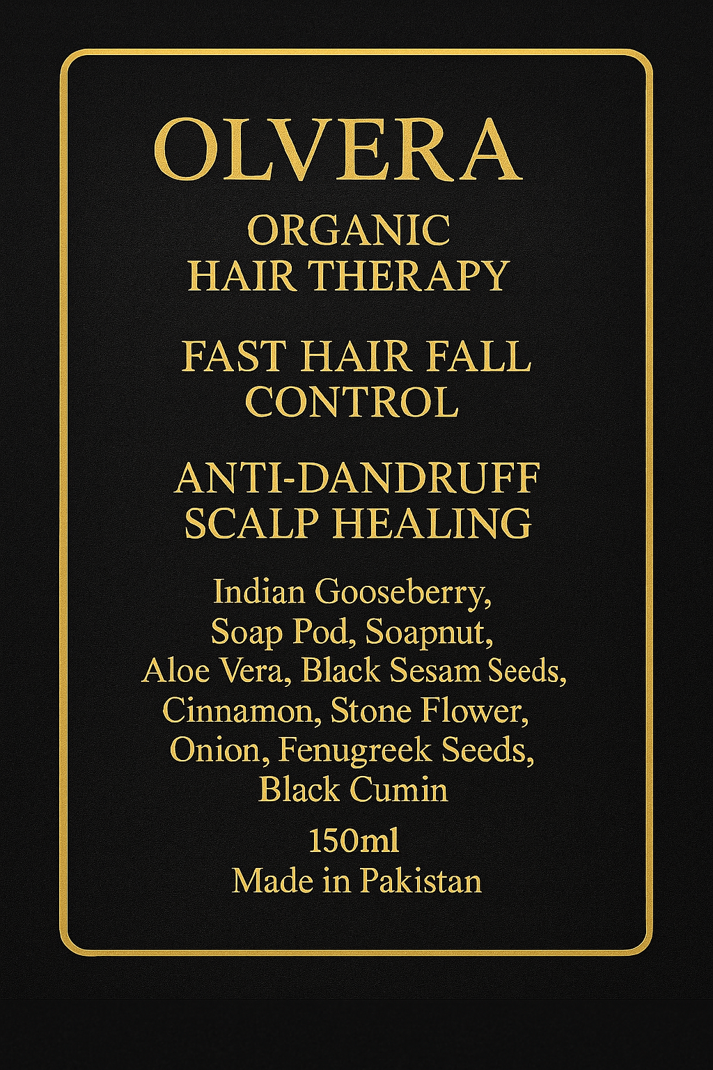 OLVERA ORGANIC HAIR THERAPY (150ml) - Olvera Hair Oil